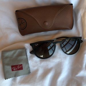 RAY BAN Erika sunglasses - brown w/ brown lenses